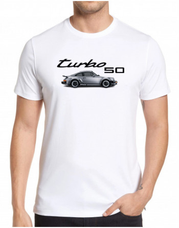 T-shirt 911 Turbo 50ans
